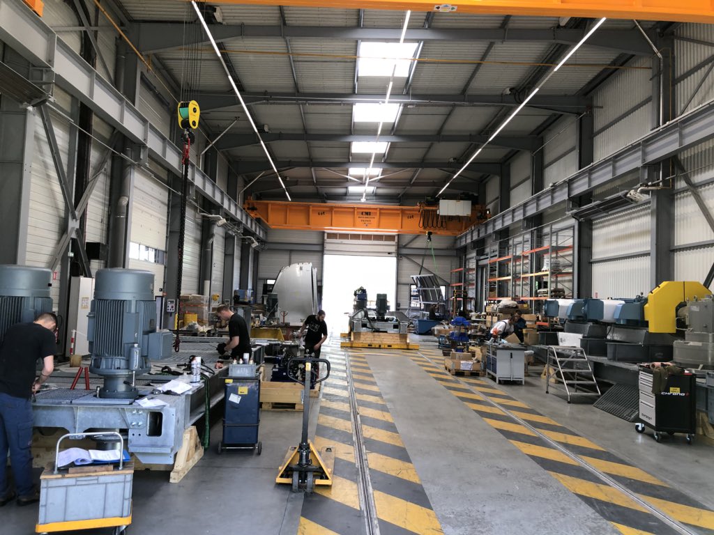 l_reynaud's tweet photo. Merci à @POMAROPEWAYS pour la visite de leur usine de #Gilly-sur-Isere
#SACMI #COMAG #Upilot https://t.co/SAKE8dwNb6