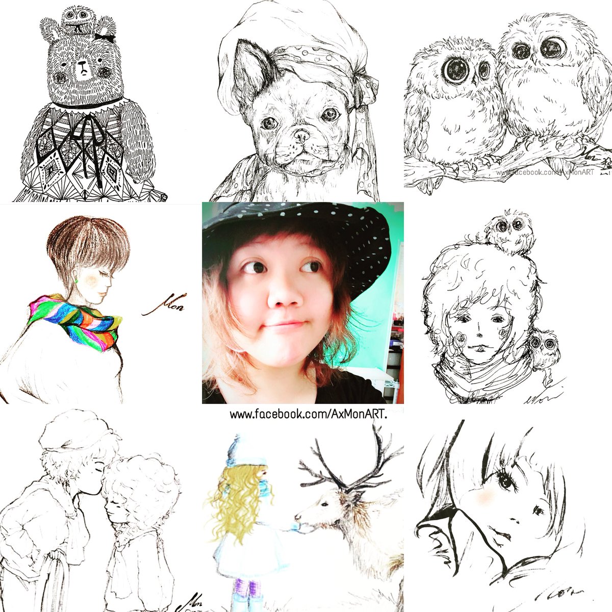 axmonart's tweet photo. Nice to meet  u 

A R T ► illustrator ⓒ @axmonart  Works ► https://t.co/wXtgNhFTlq #sketch #artist #doodle #illust #Mon #artwork #illustrator #art  #work #taiwan #color #case #owl #ink #pds #artistsoninstagram #owl  #設計 #插畫 #彩繪 #客製 #原創 #阿猛 #手繪 #插畫家 #插畫家阿猛 https://t.co/DLYxzmoqX0