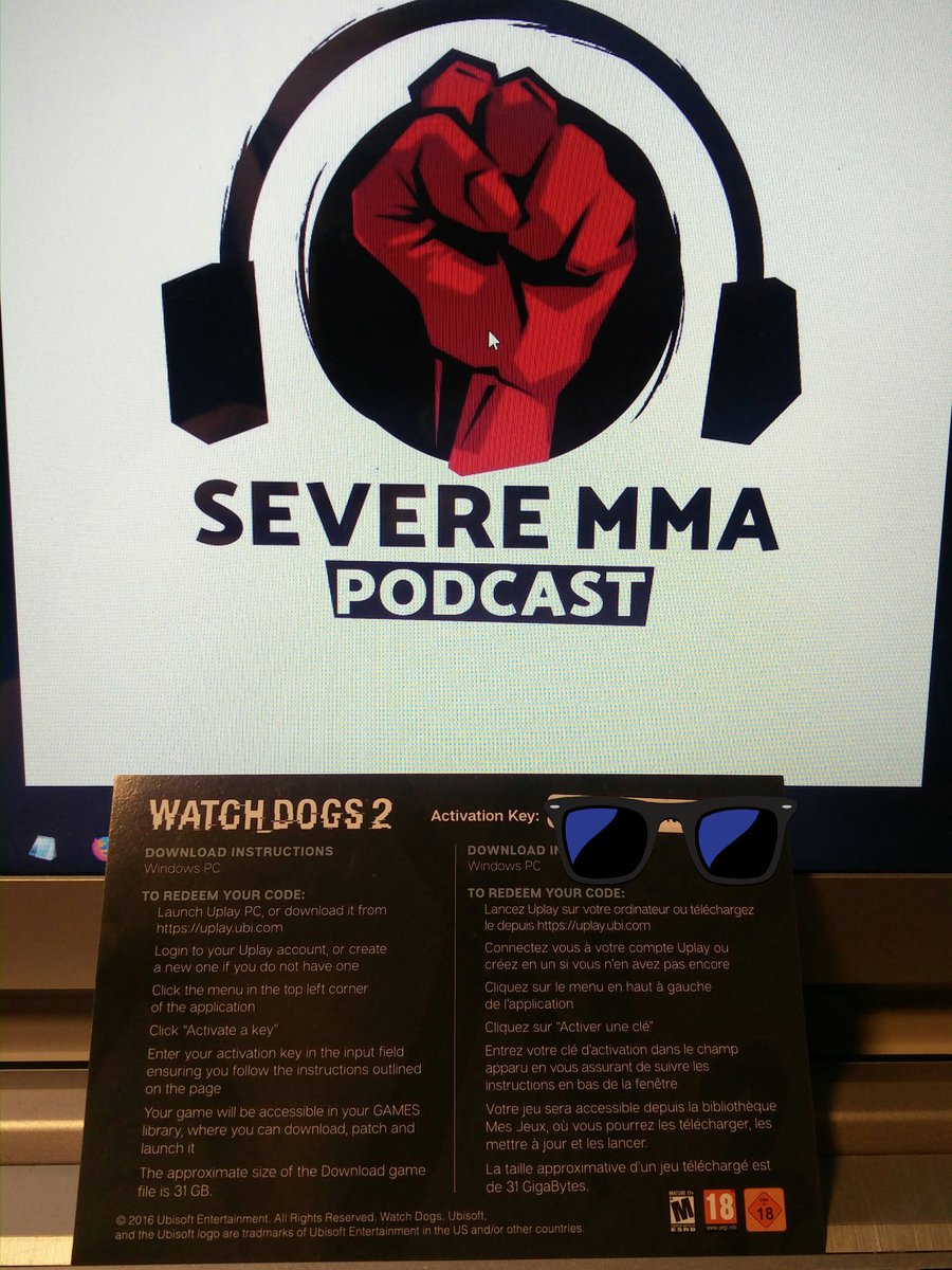 SeanSheehanBA's tweet image. I have a copy of Watch Dogs 2 (PC version) to give away. 

RT this tweet and follow @SevereMMAPod to be in with a chance of winning.