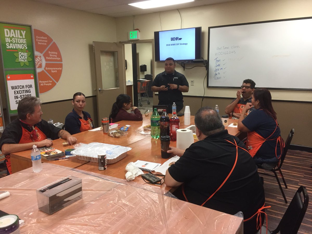 Thank you <a href="/jsep_behr/">JR Sepulveda</a> and @Nate_Behr for an awesome PK with the paint department. Very cool demos and very knowledgeable presentation! <a href="/THDNina/">Nina</a> <a href="/NuriaDi69158975/">Nuria Diaz</a> @Marcy_olivarez <a href="/GilArrambide7/">Gil Arrambide III</a> <a href="/Xtreme_0516/">Santos</a> @Arthur_THD <a href="/rudygarciarudy/">Rudy Garcia Jr</a> <a href="/THDRoxSalinas/">Roxie Salinas</a> <a href="/rlc7512/">Ruby L Contreras</a> @