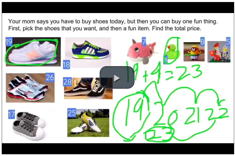 RosemarieLima's tweet photo. Real-life problem solving in math using @Seesaw! The video feature is great for students to explain their thinking! #placevalue #firstgrademath #conceptualunderstanding https://t.co/9NzvxqzryM