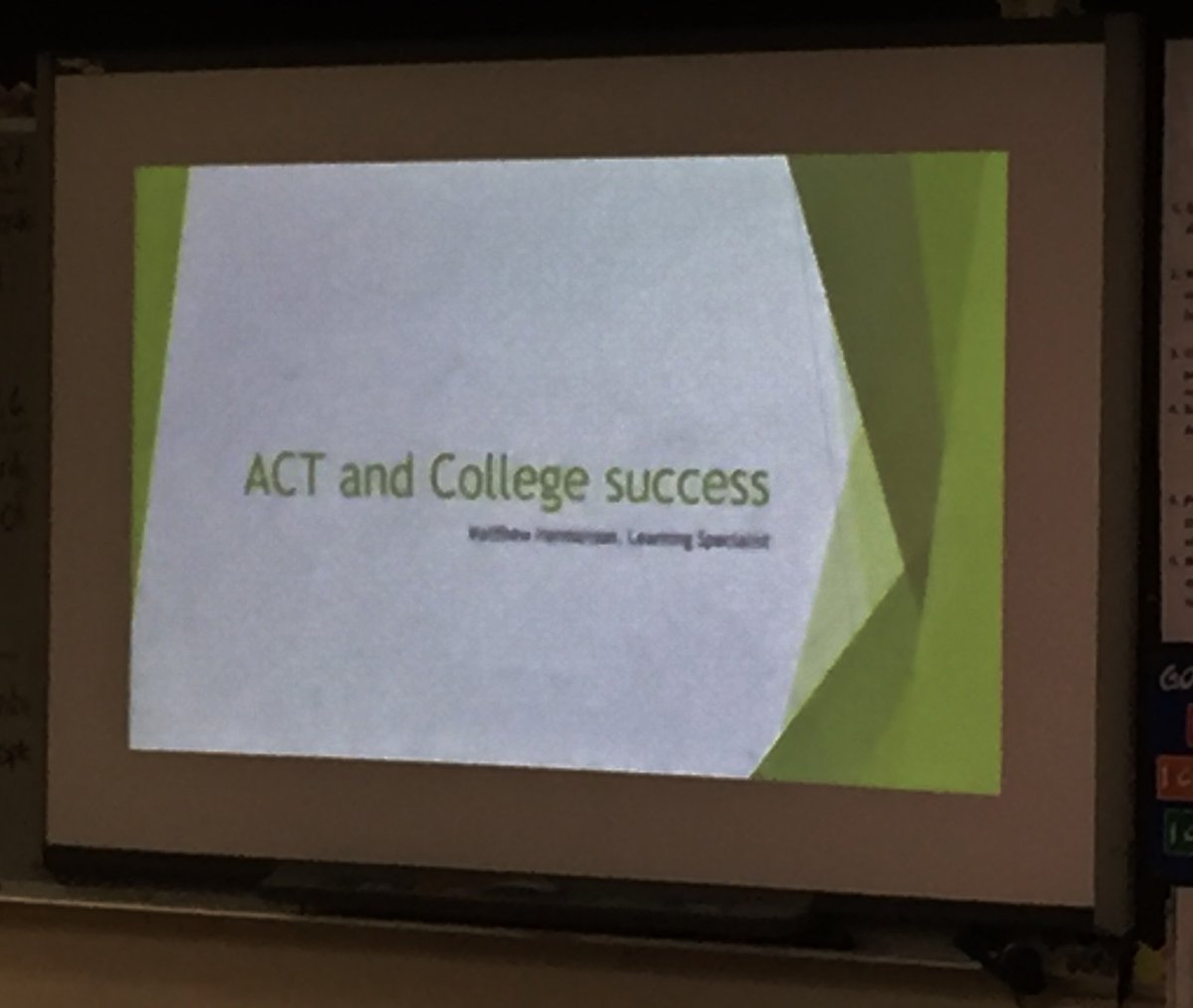 CoxVHSci's tweet photo. Thanks to our @KUMedCenter Counseling &amp; Educational Support Services guest speaker for coming out today and speaking to our @HOSA_VANHORN biomed students about the ACT &amp; college life - great presentation! @VHSTEM #VHfalcons #ISDstrong @ISDAcademies @ISDSchools https://t.co/ecZ7obA2mg