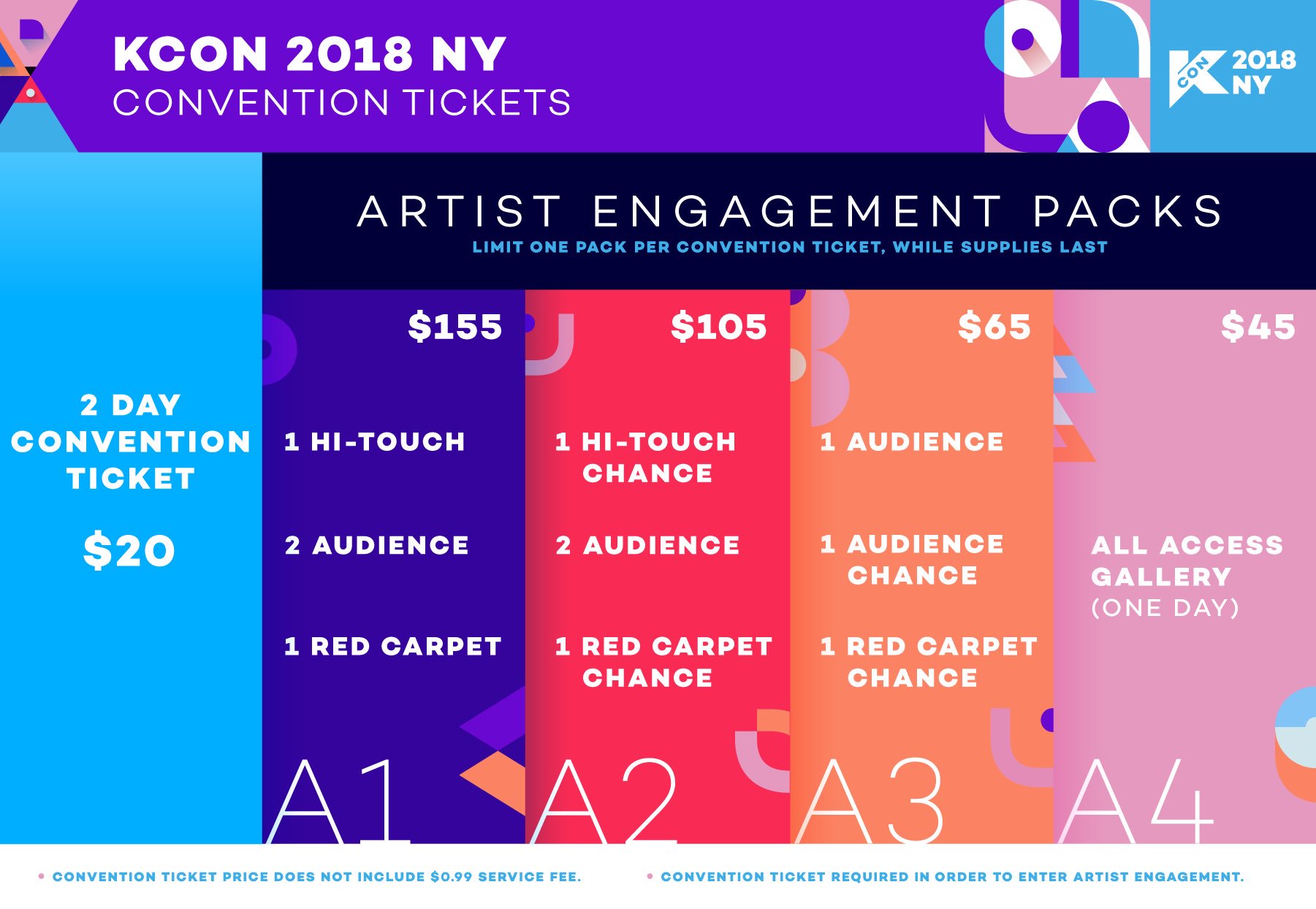 KCON USA on Twitter: "[TICKETS] #KCON18NY ticket price information is