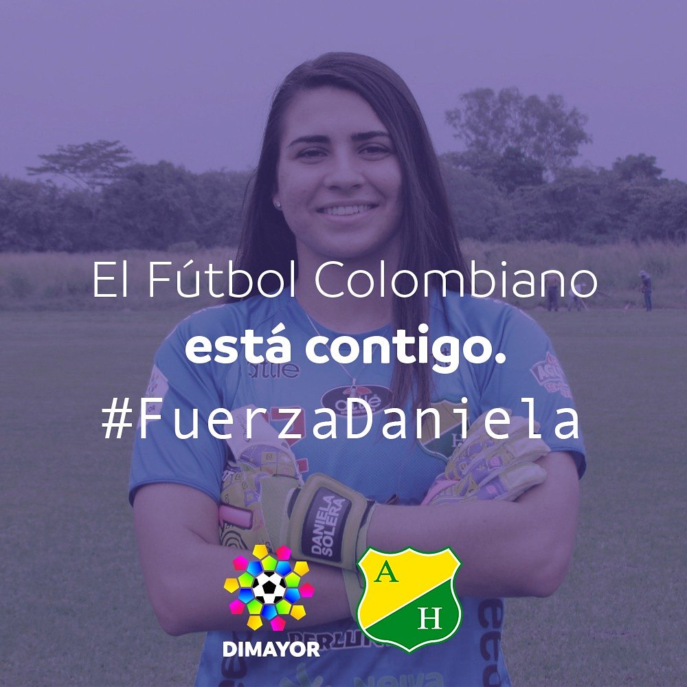 DIOS y nosotros estamos contigo #FuerzaDaniela