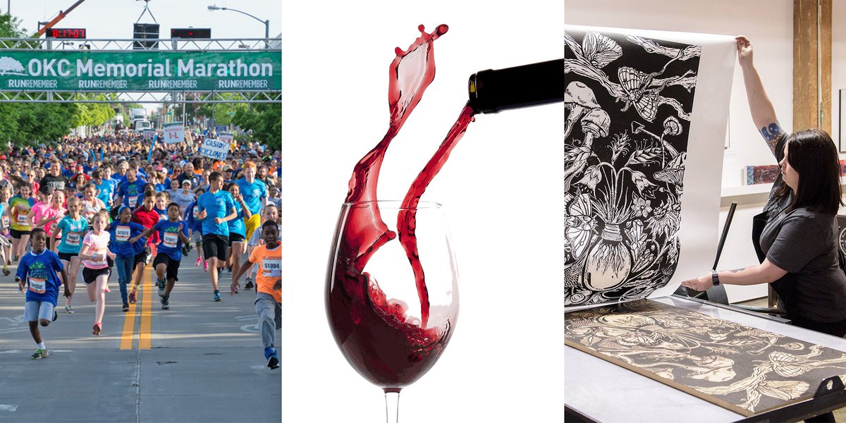 Cool stuff happening this weekend in the 405 from @okcmarathon, <a href="/edmondfinearts/">Edmond Fine Arts</a>, <a href="/artuntitled/">Artspace at Untitled</a> and more: 405magazine.com/Whats-Up-in-th…