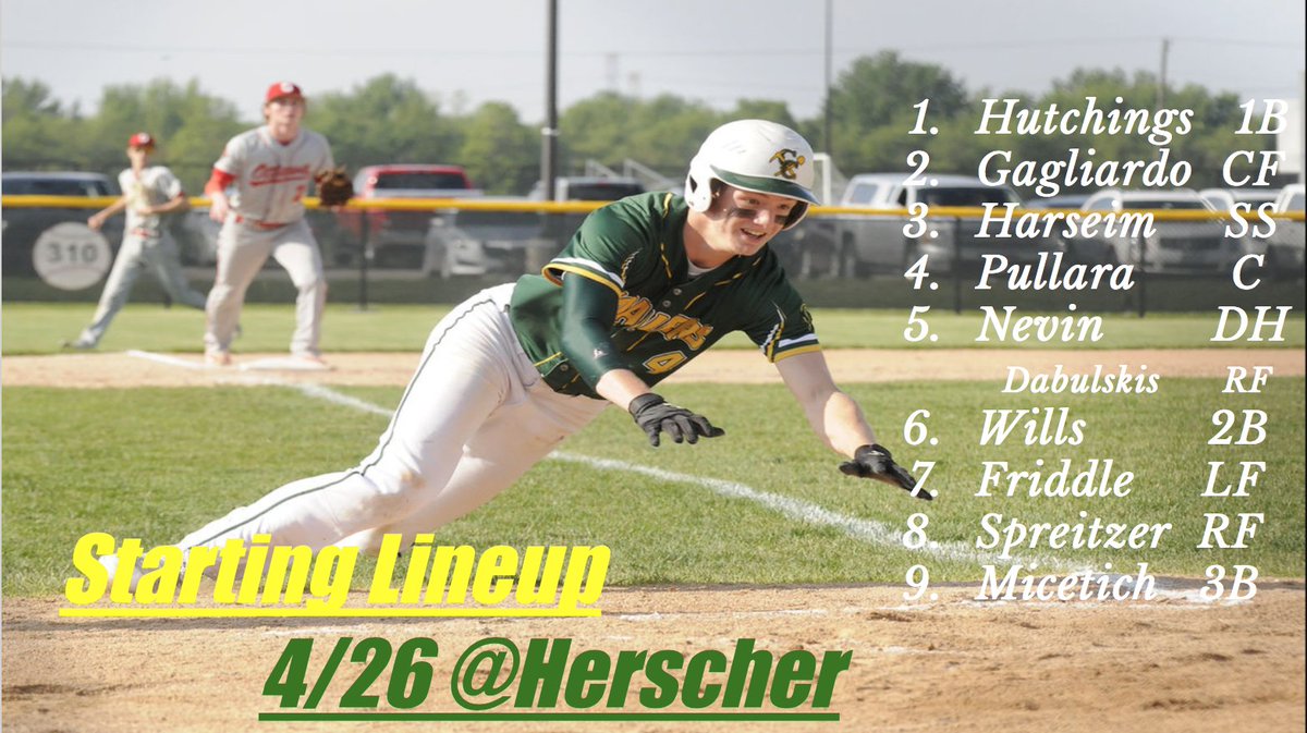 GKegsW84's tweet photo. Starting Lineup @ Herscher All It Takes Is All You Got #CoalerBaseball #AITIAYG https://t.co/qHRzH5rZmk