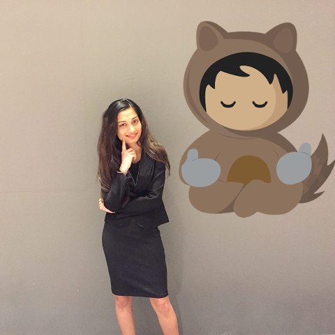 asksalesforce's tweet image. Meet Neha, our #AwesomeAdmin who helps #Trailblazer community members with her expertise on @Salesforce flow.  👉👉 sforce.co/2vVD1PI #Salesforceguru