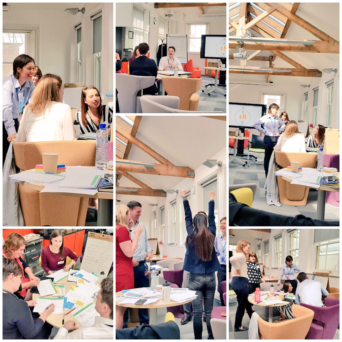 LittleJulie's tweet image. First cohort of Arcadis design thinking facilitators! 

#digital #innovation