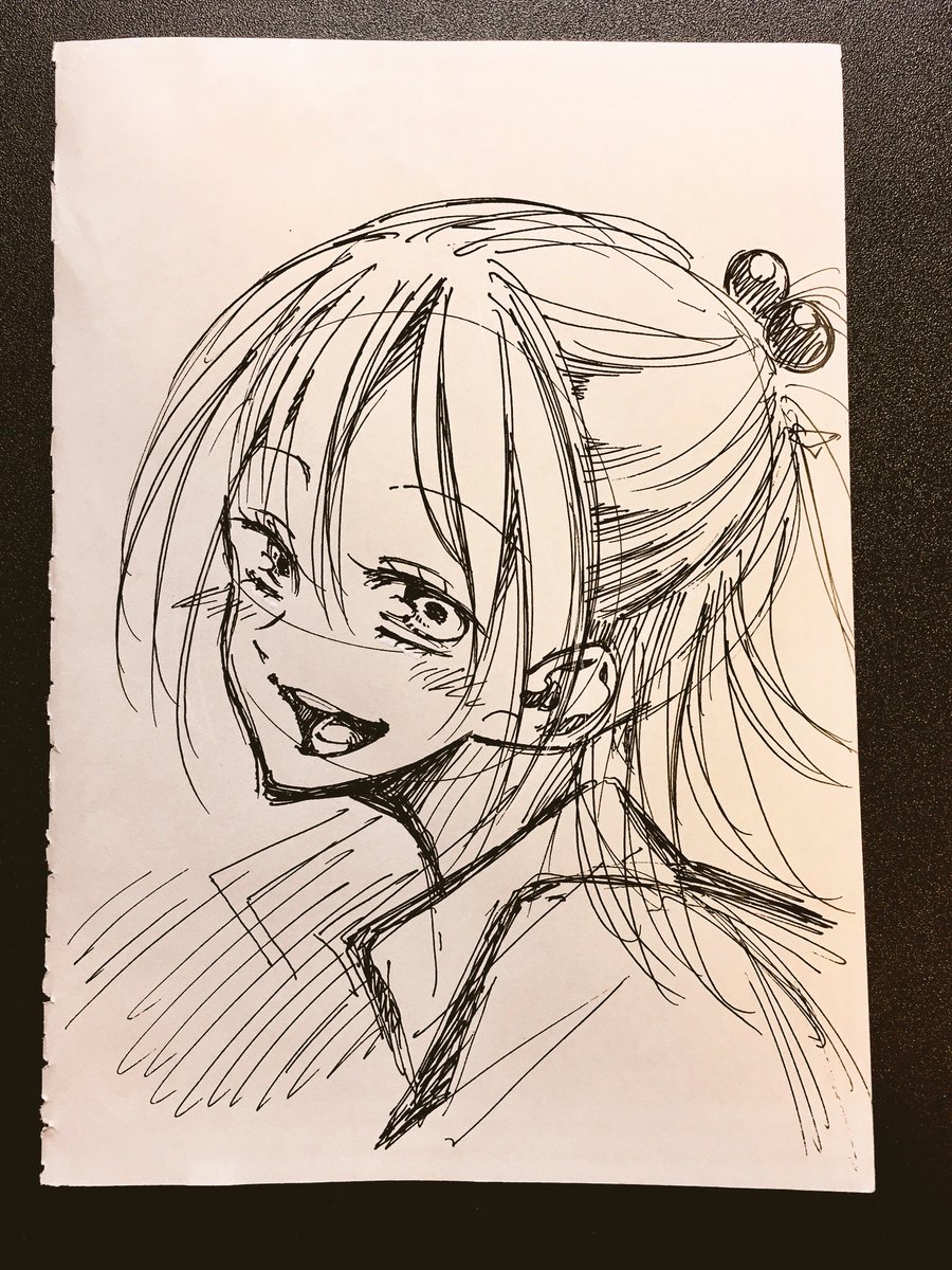 「おはよ。」 