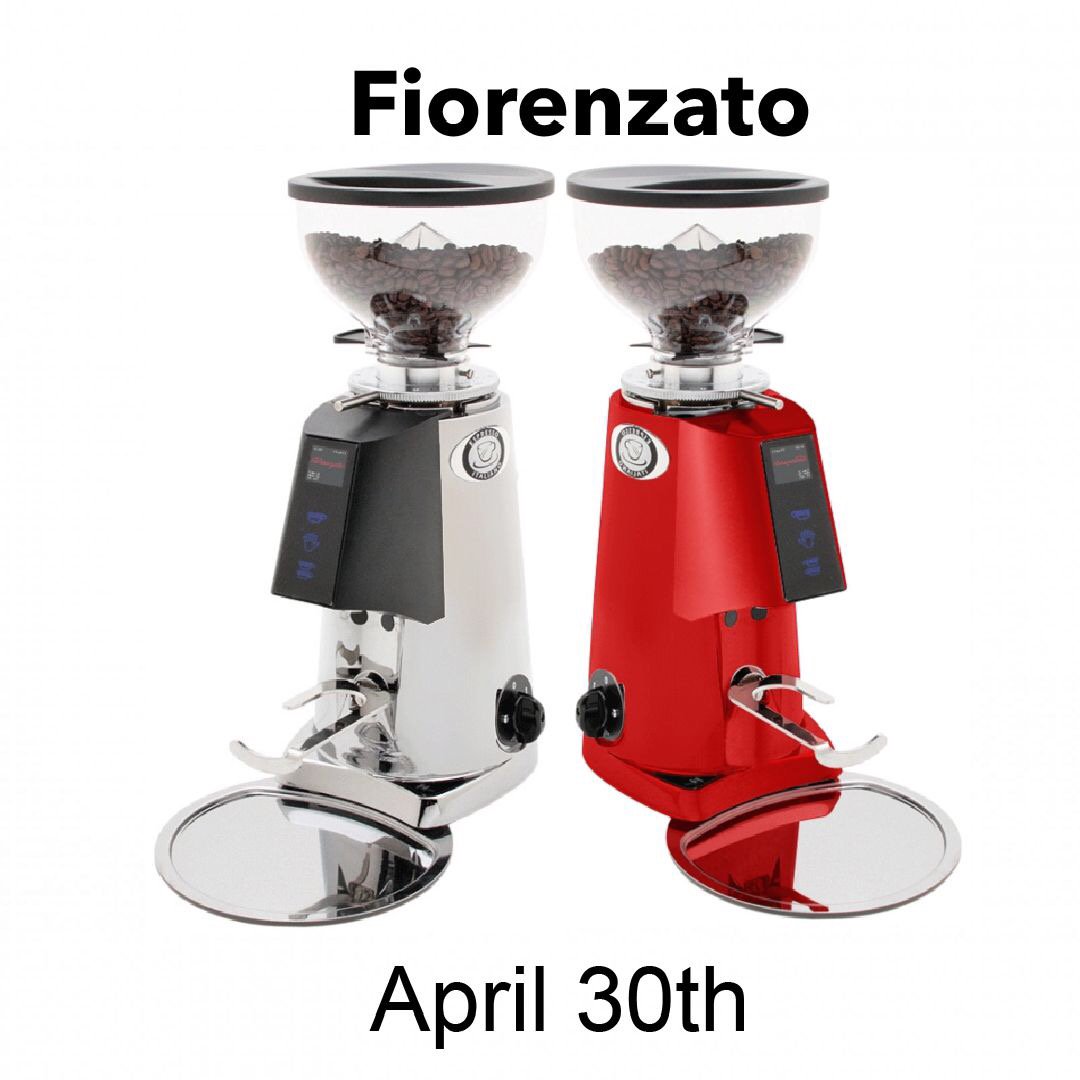 Our shipment of #fiorenzato grinders comes in next week!
.
Have you been stalking the F4E Nano in black, chrome or red?
.
Or how about the F64 Evo?
.
Check in with us next week to make your orders!
.
#espressogrinder #homebaristaclub #coffeeshopcorners #espressOyourself