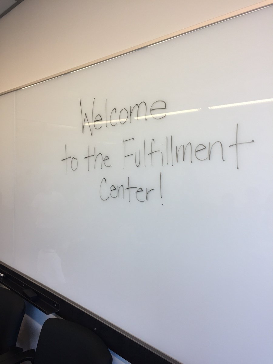 amazon_policy's tweet image. Our newest fulfillment center associates are hard at work learning how to pick, pack and ship boxes to each desk. #TakeYourChildToWorkDay #FutureAmazonians #OutforDelivery