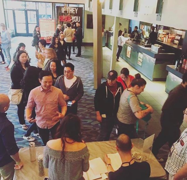 YellowFeverFlik's tweet photo. More photos for the #SoldOutPremiere of #YellowFeverMovie last night in #Minneapolis!! Here are some photos from the event, courtesy of #AKConnection! @JennaUshkowitz @ScottGPatterson @NahanniJ @WhamBamWorld #mnkads #koreanadoptees https://t.co/3khW35kUzY