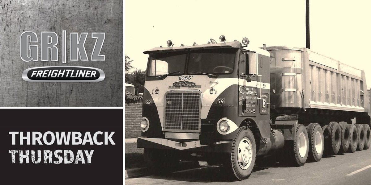 It's Throwback Thursday! Take a look back with us. FTLGR.com #FTLGRFanPhoto #ThrowbackThursday #WhiteFreightliner #FTLGRPhotos #FTLGR #COE #TBT #Freightliner #FreightlinerTrucks #FreightlinerFans #Trucking (RT)