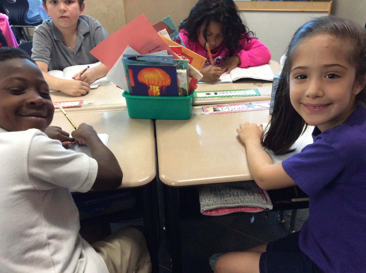 1st Graders working hard! #CollaborativeSpirit #PSEStudentTweet