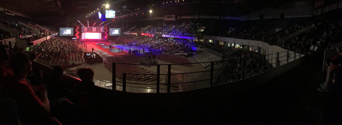 MrCookJPS's tweet photo. Opening ceremonies and then on to qualifying matches!! @STEMAcademyJHS @JeffFlanigan https://t.co/olv2gBikr7