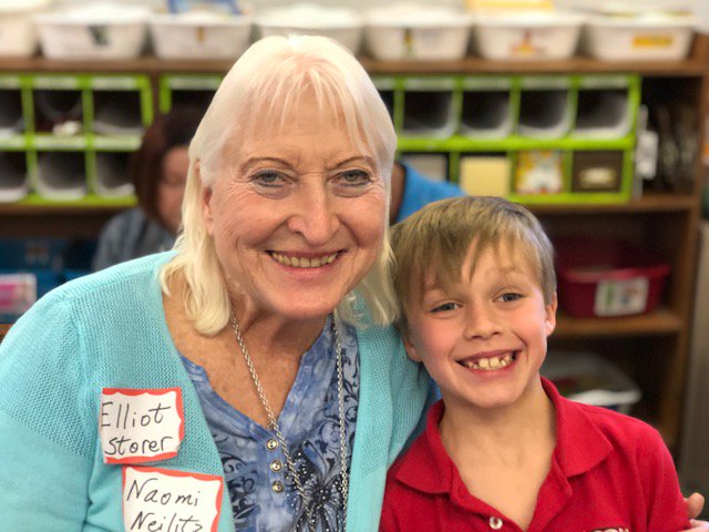 CCLSSchmidtA's tweet photo. Two words for Grandparents' Day:    Pure Joy! @CCLSChargers https://t.co/qGW5GfxsC7