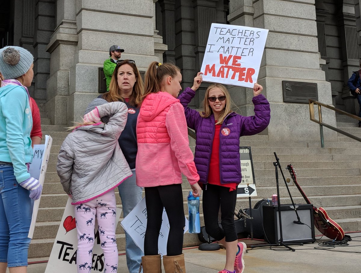 COSenDem's tweet photo. Our kids are speaking up.

Listen to them.

#COWalkout #FundOurSchools #copolitics https://t.co/gBwvpNMgEd