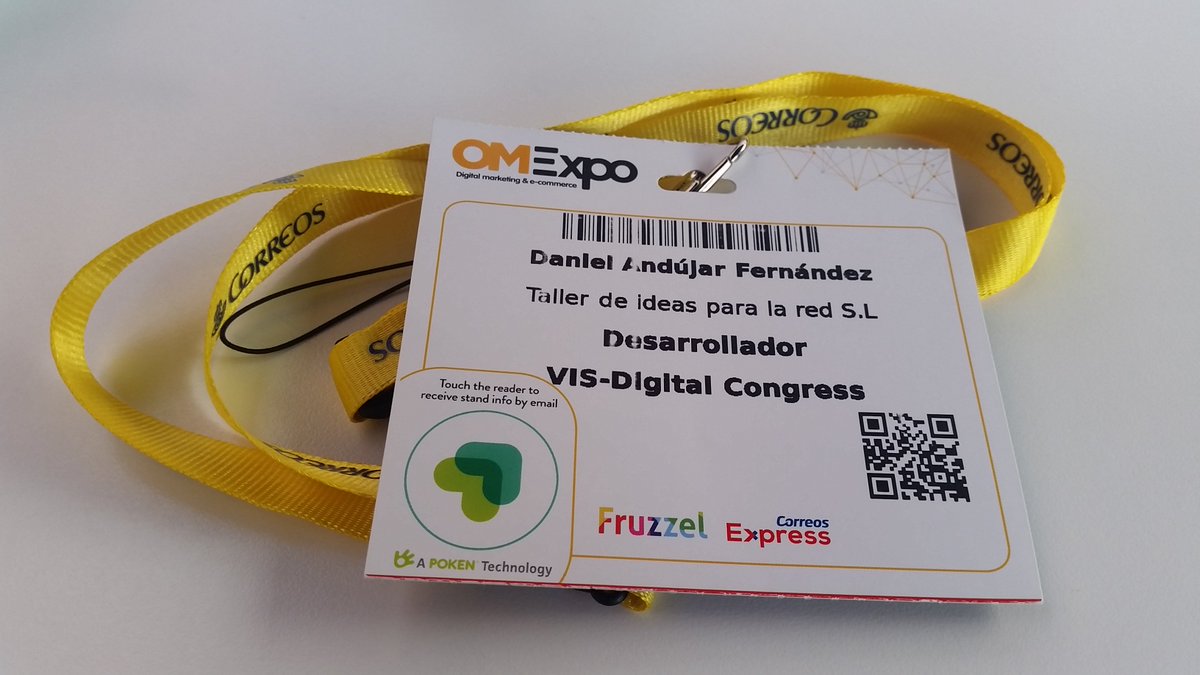 Saliendo de la oficina. #omexpo Digital marketing &amp; e-commerce #Madrid #OMExpo2018