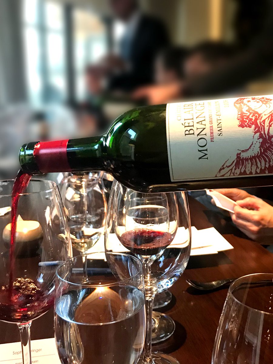 hdhwine's tweet photo. Last night we hosted a dinner with special guest Christian Moueix featuring his wines of Château Bélair-Monange and Ulysses Vineyards. It was a wonderful evening of food and wine! If you’d like to try some for yourself, visit our retail page for a selection of vintages &amp; formats! https://t.co/tRqqtSYfIK
