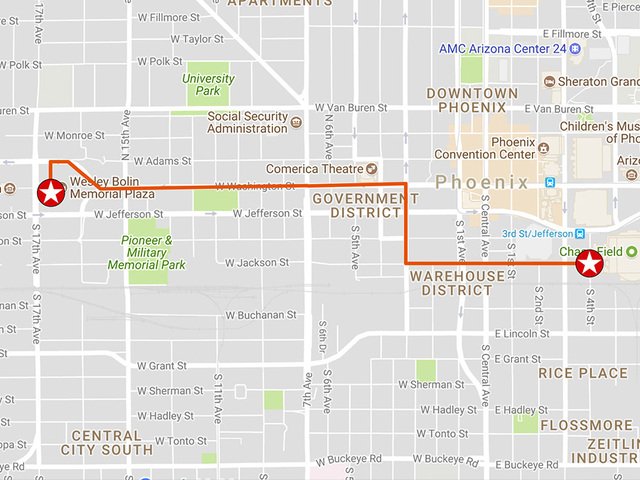 nicotera_santo's tweet photo. Phoenix 'Arizona Red for Ed march: See route details and road restrictions' @kgun9 https://t.co/Jmnry7yQrs #AzREDforED #REDforED https://t.co/y7HzJtSEhn
