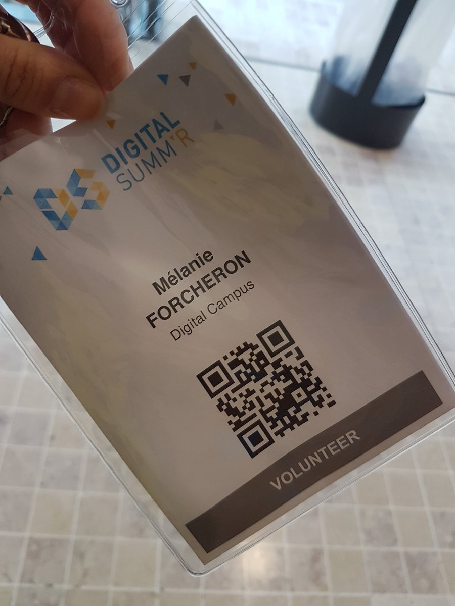 MForcheron's tweet photo. Une superbe journée au #Digitalsummr en tant que bénévole ! 💪
Avec des conférences très intéressantes. Merci à @Digitaleague, @DigitalSummR et @DigitalCampLyon 
#dcpro7 https://t.co/TfvBMrqPV3