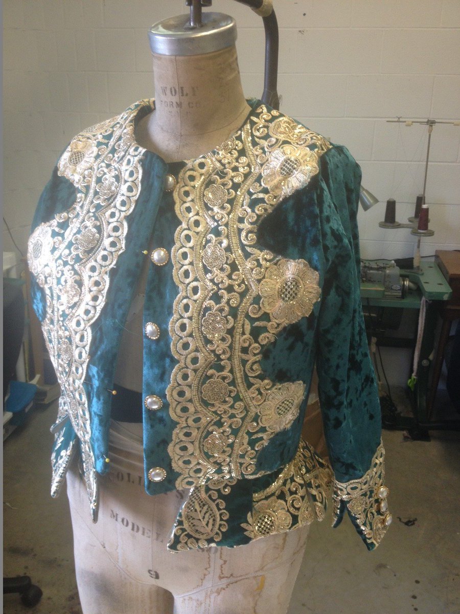 WeathervanePlay's tweet photo. Just look at what Jasen has been up to in creating the one-of-a-kind costume designs for "Les Liaisons Dangereuses." He is amazing and these costumes are going to be incredible. You can get your tickets by calling 330-836-2626 #jasenmakesprettythings https://t.co/YaqQGCVB5f