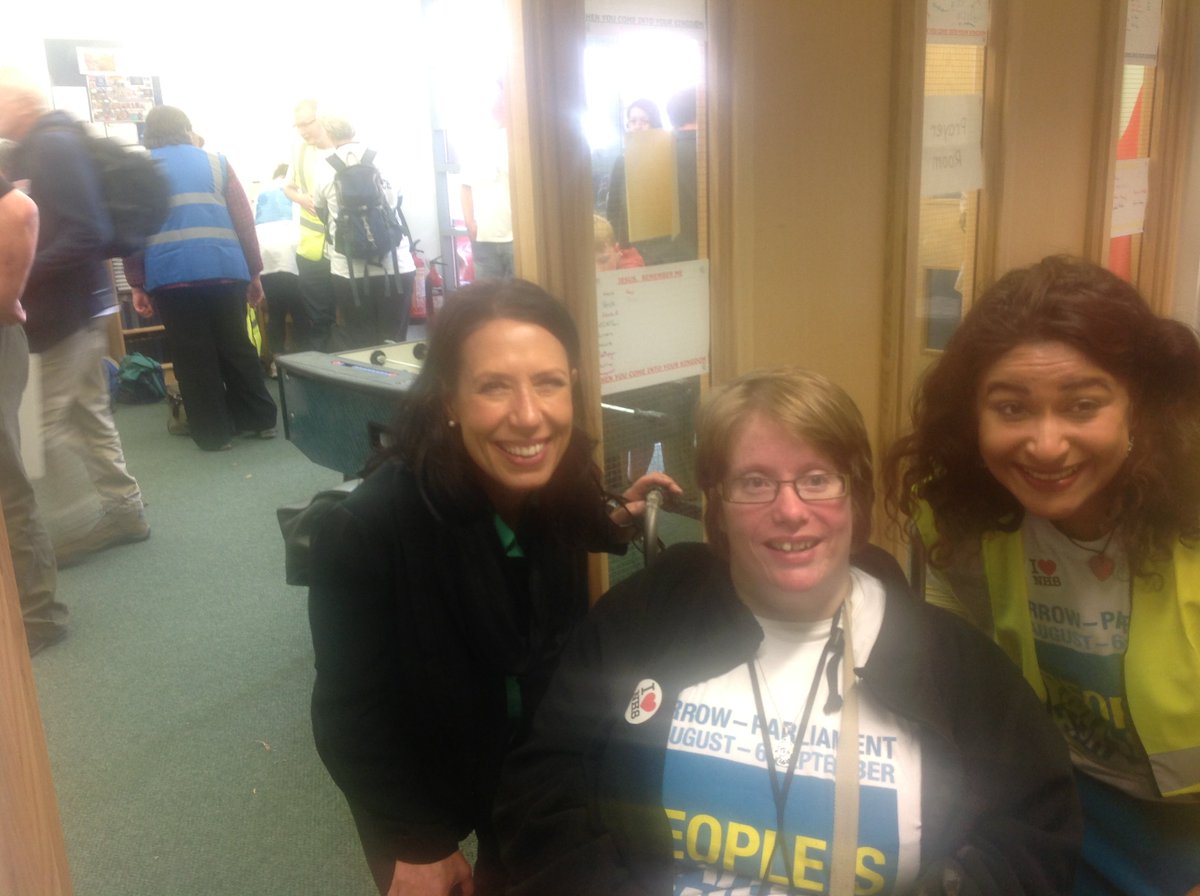 I want to give a massive shout for my dear friend <a href="/cawalsh/">Caroline Walsh</a> who is standing in #ElthamNorth You could not want for a better councillor so please get out to vote for Caroline on 3rd May! PS Here she is on the infamous 2014 march to save the NHS!!