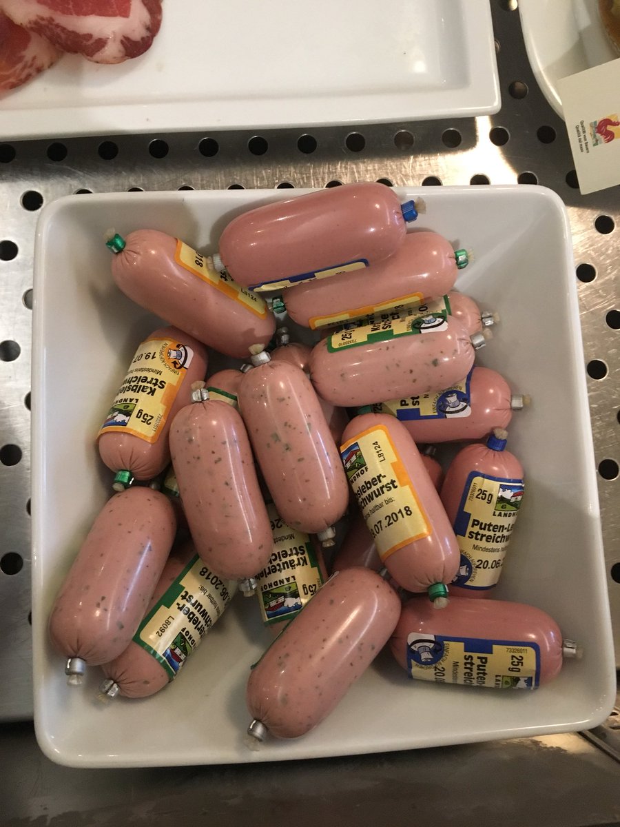greaseweek's tweet photo. Hotel breakfast jackpot. #meatpaste https://t.co/F80wuu7ivy