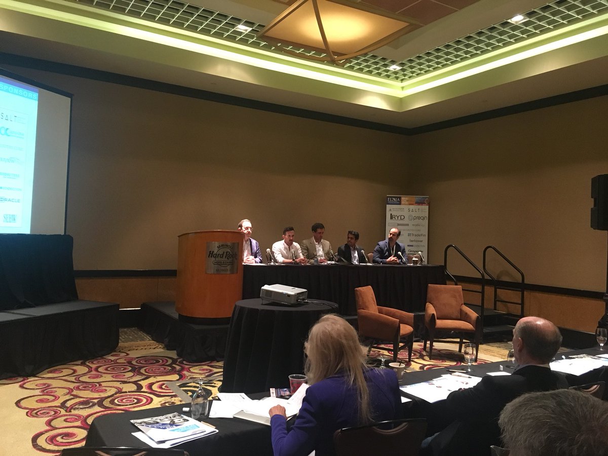 fl_invest's tweet photo. Kicking off our afternoon of panels with “Best Practices in Launching & Investing in Token Offerings”, moderated by @nipsad and featuring participants #TLDRCapural @KowalaTech, #TradeFin and @AlBurgio from @DigitalBitsOrg #abcforum2018 https://t.co/wN2Sw5vGdn