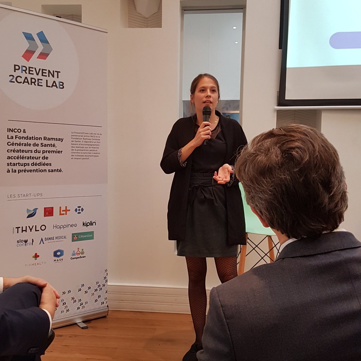 RamsaySante's tweet photo. "@happineo_psy vous met en relation avec un psychologue adapté à votre problématique et vous met en relation avec lui." #Prevent2Care Lab https://t.co/DGLKjVNLRz