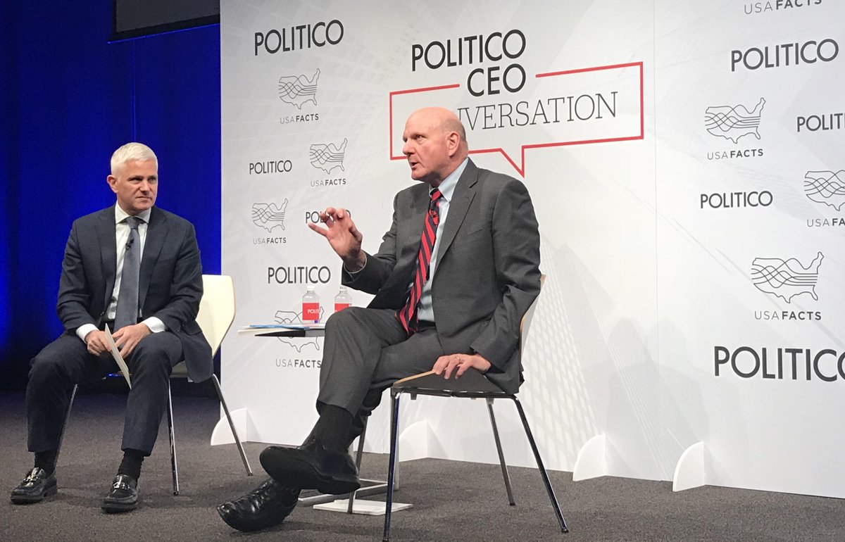 Thanks to Patrick Steel and the team <a href="/POLITICOLive/">POLITICO Live</a> in DC today. Great to share how we're building <a href="/USAFacts/">USAFacts</a> to drive numbers, accountability, and outcomes.