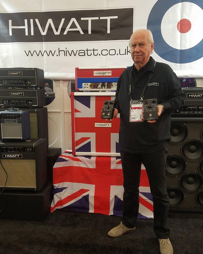 HiwattOfficial's tweet photo. Here is the legenday Gary Hurst with his two newest pedals, Fuzz King and Octa Fuzz. Gary was at the Hiwatt booth with us @musikmesse for the duration of the show. Class man!
#hiwatt #garyhurst #octafuzz #kingfuzz #legend #musikmesse #fuzzpedals #fuzzitup https://t.co/SDzFbNd3zQ