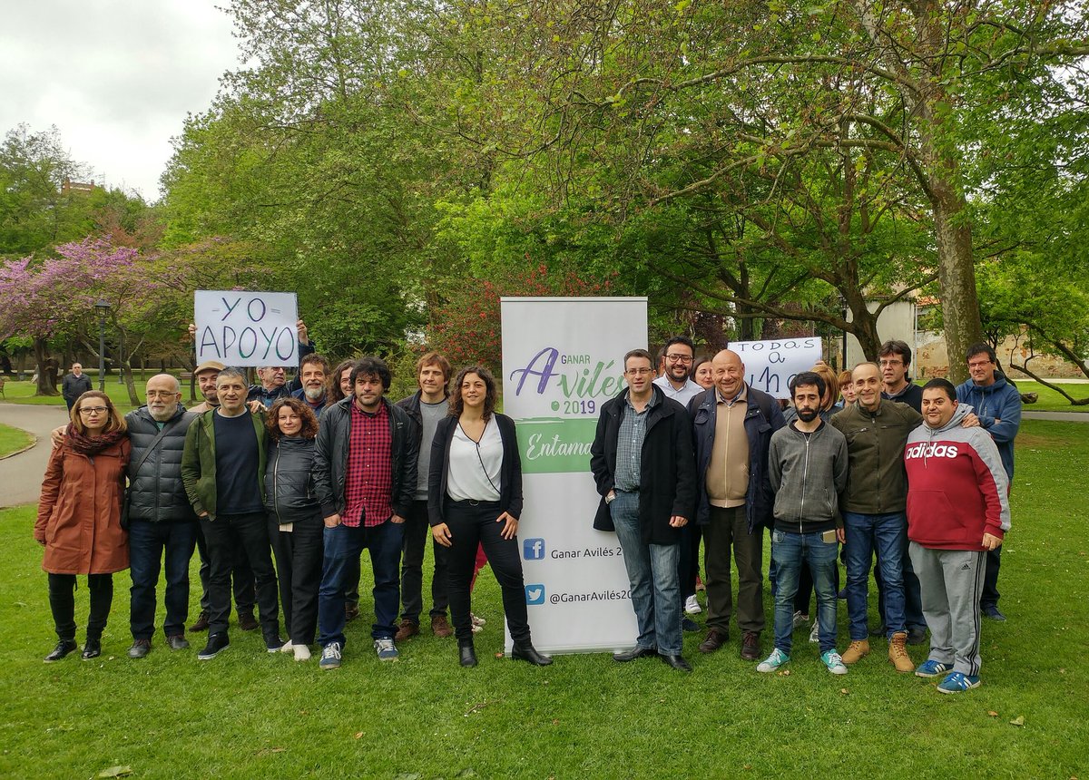 Hoy presenté mi candidatura a la Secretaría General de Podemos Avilés. Gracias y más gracias a todos y todas las compañeras que me estáis arropando! 😍 
Doy este paso con compromiso, responsabilidad y sobre todo, muy ilusionada por el reto que tenemos por delante! #Entamamos!