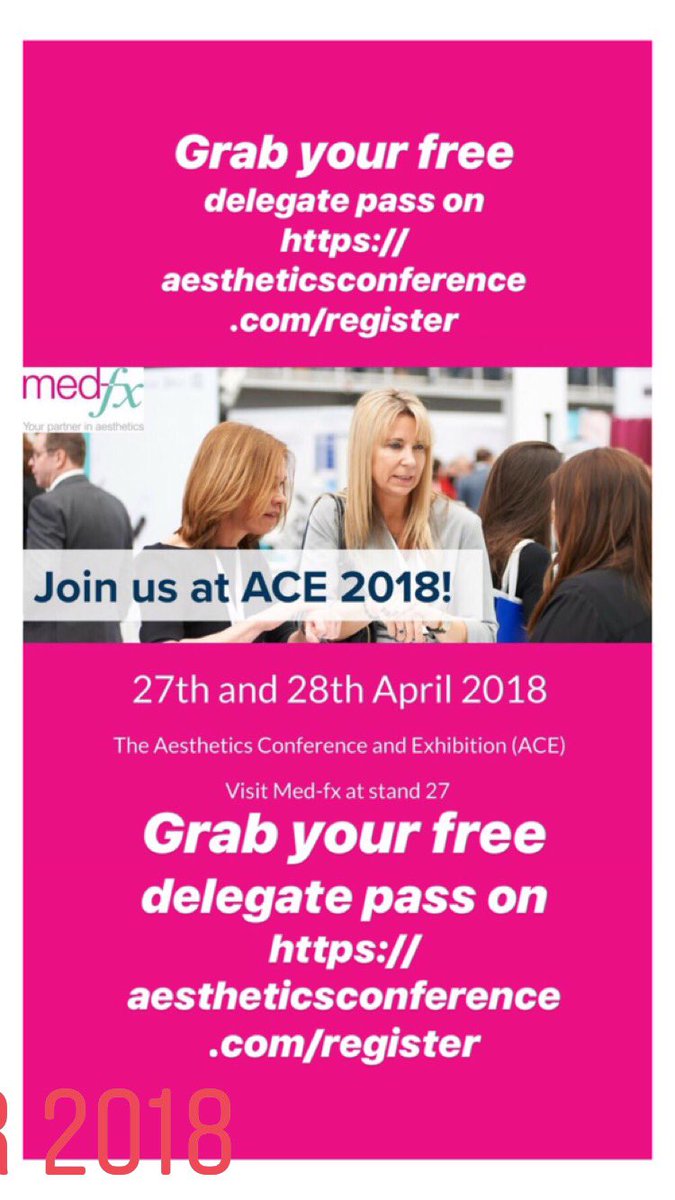 ZaraVickersDD's tweet photo. One more sleep 🤭 Are YOU coming to this Facial Aesthetic Conference tomorrow &amp; Saturday in London ?
Come to #ACE ....check out our live demo’s on our Med-fx stand 27 🤗💉&amp; come say hi 🙌#Med-fx #FacialAesthetics #Medical #Dental https://t.co/0TKy7TTeI6