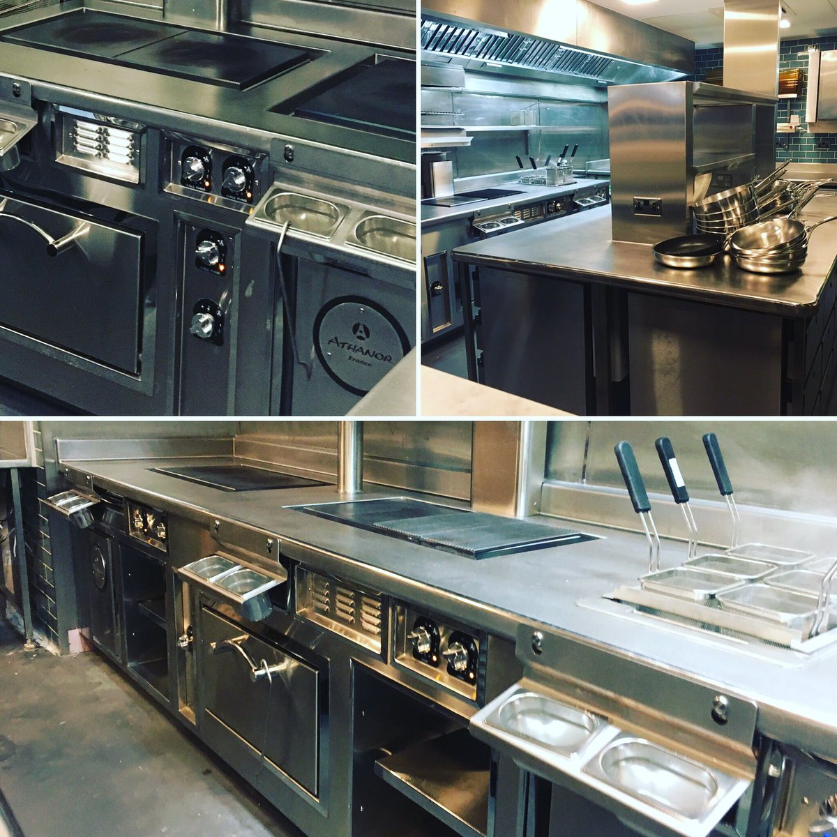 Grande_Cuisine's tweet photo. An #Athanor #cooksuite is popular with top chefs - and for good reason. The lifetime value of this kit is second to none and the ability to customise the suite to suit the needs of you and your team is priceless. Watch this video for more. #ProKitchen https://t.co/379OA21lkv https://t.co/Abmn7UBC8m