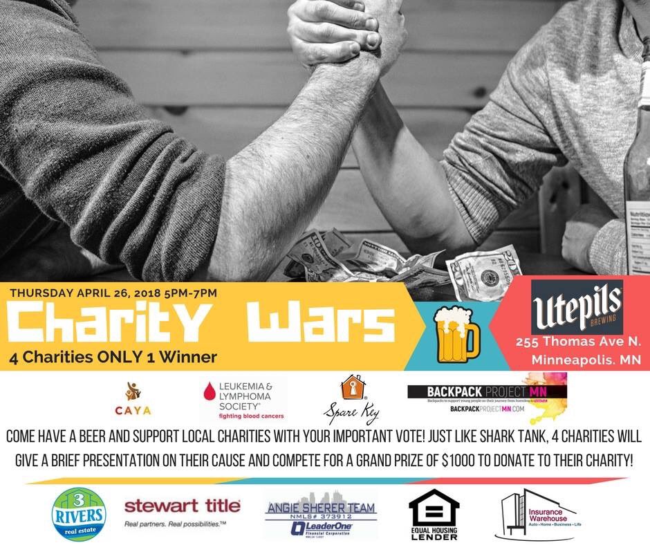 AngieShererTeam's tweet photo. Tonight at @UtepilsBrewing ! Come support our local charities! https://t.co/Medrzy81YD