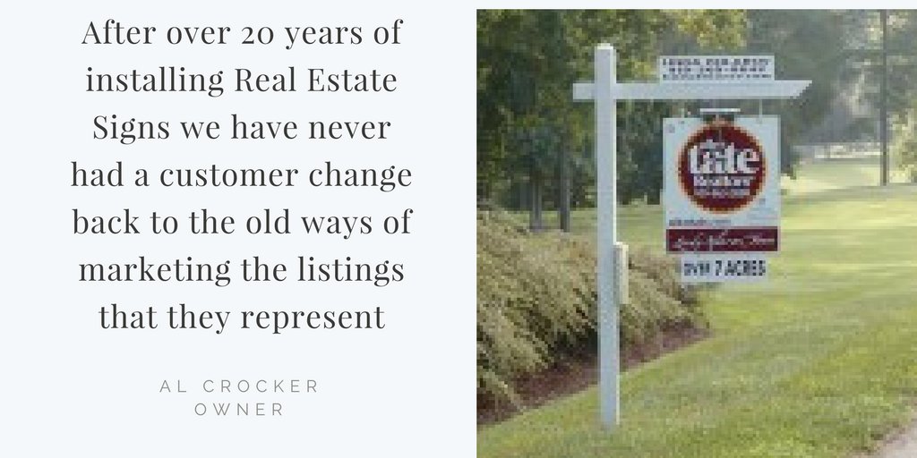 EZSignService's tweet photo. Your business is largely making sure your marketing is the best of the best. Set yourself apart with our help! We can store, install and remove your signs with beautiful posts that will catch the eye of potential homeowners. #SignInstallation #RaleighRealEstate #SOLD https://t.co/w8mAwxg3Lb