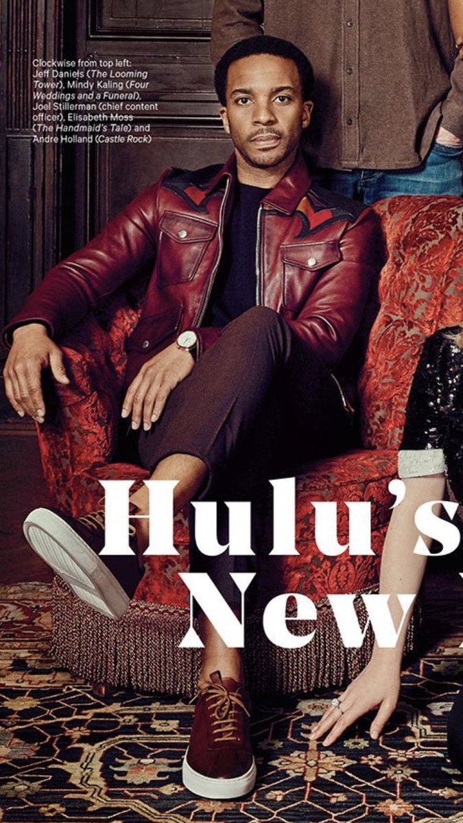 Andre Holland on the cover for <a href="/THR/">The Hollywood Reporter</a> talking About Castle Rock <a href="/CastleRock_Tv/">Castle Rock- Hulu</a> on <a href="/hulu/">Hulu</a>