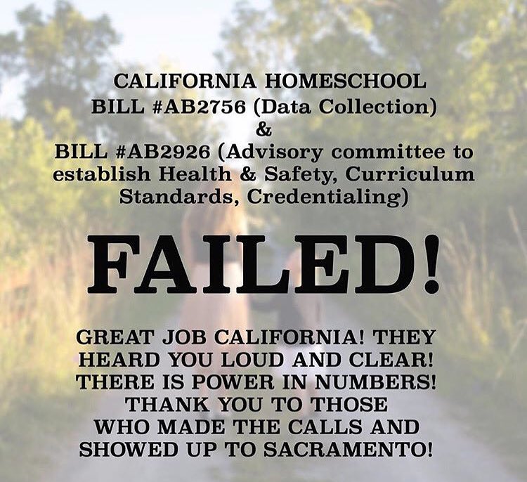 nealsgroupie's tweet photo. Yay!!! #realCAhomeschool https://t.co/wLoGtm4KLd
