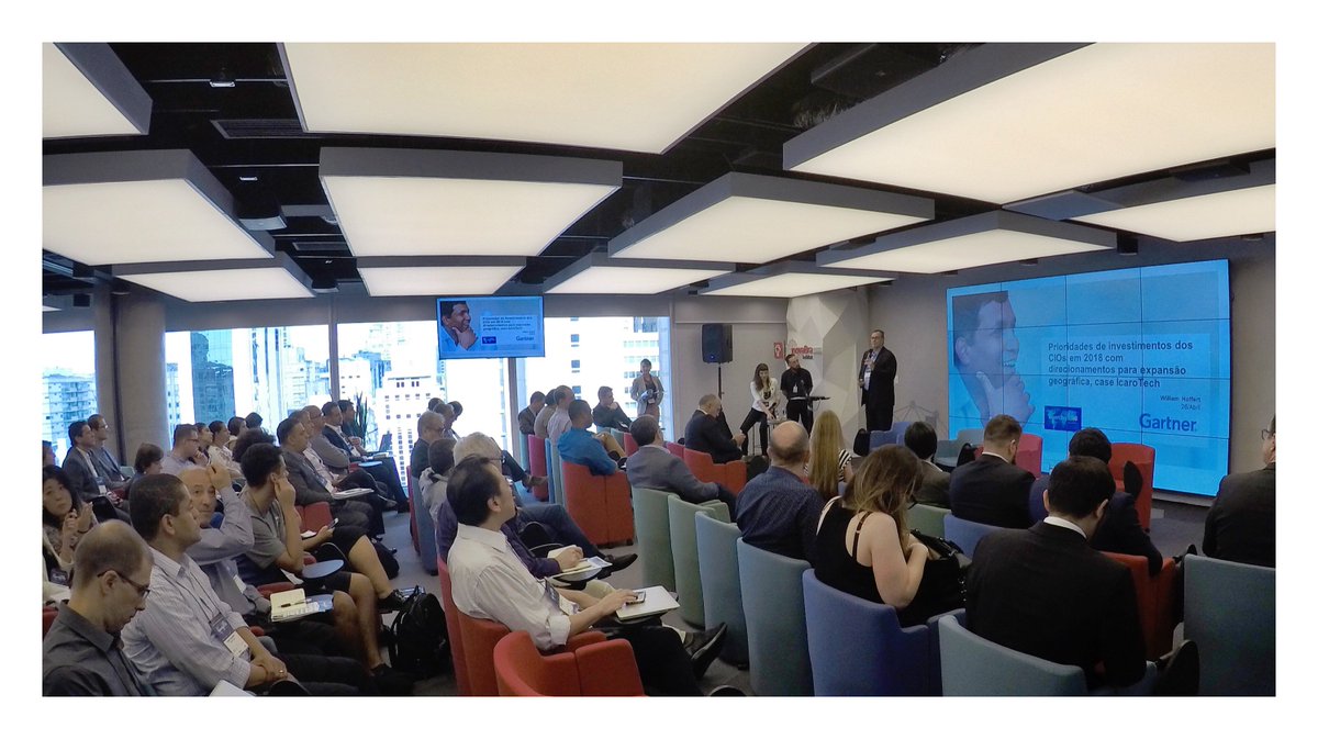 icarotech's tweet photo. Starting the #ExportDay2018 w/ @gartnerinc and @ApexBrasil #Softex #BrasilIT+ https://t.co/RYXbjIvGX1