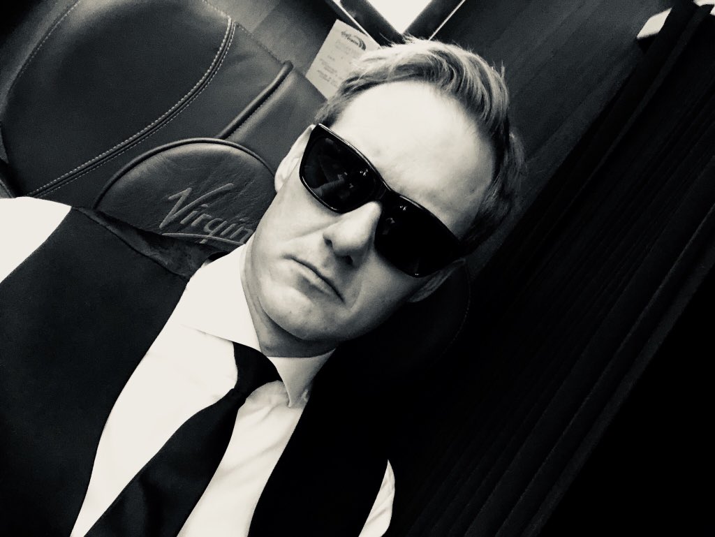 mrdanwalker's tweet photo. On my way to the @SportIndustry awards. Trying and failing to look cool ๐ #BTSIA #MatrixFail https://t.co/3SCprsXpLm