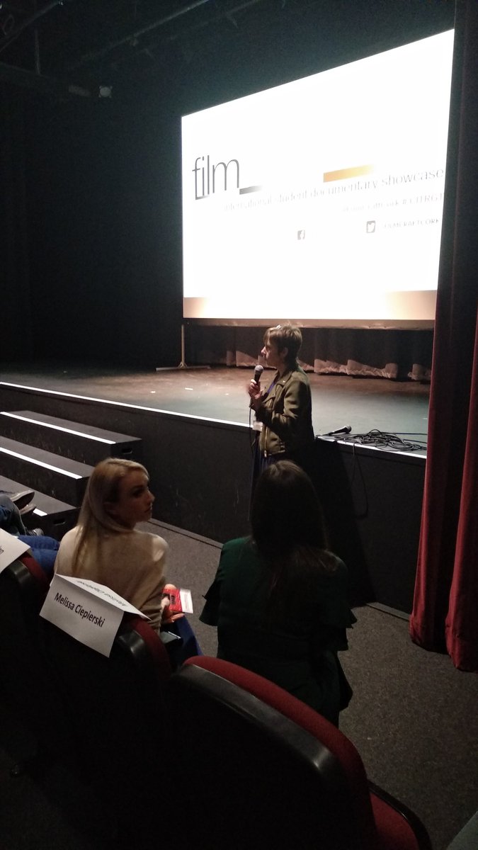 FilmCraftCork's tweet photo. @OrlaFlynnCIT speaking at #FilmCraftCork #CIT#CITRGT https://t.co/ooNAiWWCpF