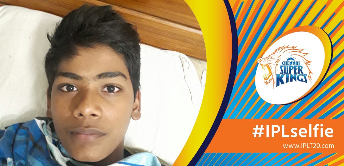 #IPLselfie I support #CSK, where does your allegiance lie? iplt20.com/selfie