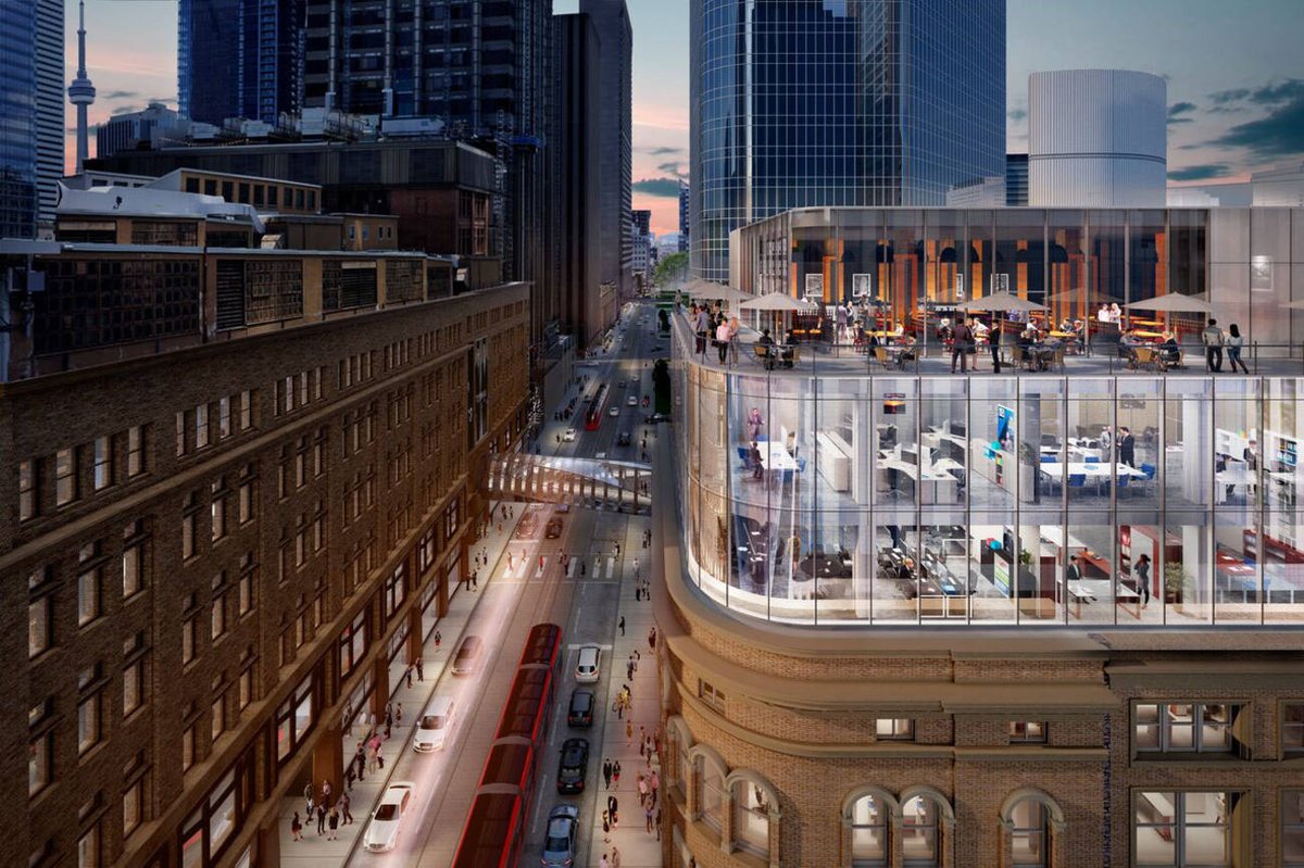 blogTO's tweet photo. The Eaton Centre is getting a rooftop patio https://t.co/WkhKNgOYLu https://t.co/ZBczxxuxfv