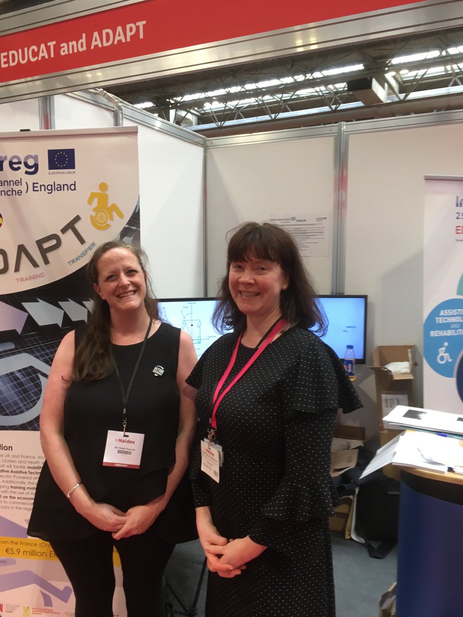 K_neurorobotics's tweet image. @NaidexShow Thankyou for hosting such a wonderful &amp;amp; positive conference. We will be back next year! #ADAPTproject @Channel_Manche @EKHUFT @NicolasRagot2 @DrSakel #improving lives @ActionDuchenne
