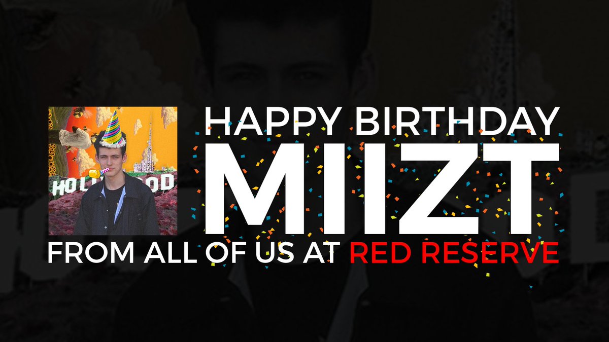 Nordavindgg's tweet photo. Red Reserve would like to wish @MIIZT a very happy Birthday.

Check out his work here: https://t.co/yjhs8OouTN 

#RESERVED https://t.co/1Vw5qFiq7m