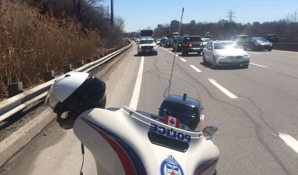 TPSMotorSquad's tweet photo. Today’s lesson...
...check your gas gauge often. Running out of fuel causes problems for more people than just you...
...also, remember to slow down and move over for stopped emergency and service vehicles...
...also, we are finally on two wheels!
#HC08
#HM47 https://t.co/FDK7pyfysT