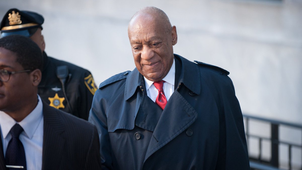 RollingStone's tweet photo. Bill Cosby has been found guilty of drugging and sexually assaulting Andrea Constand and faces a 30-year sentence https://t.co/kCeHIwZGk4 https://t.co/WhykL3iv4S