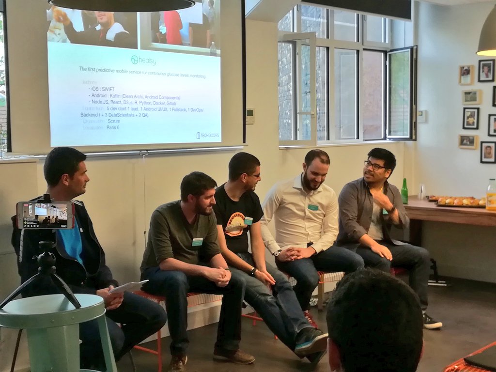 yoopies's tweet photo. La team d'@healsylife nous parle de leur super app et de leur solution mobile d'assistance médicale ! #TechDoors #mobile #android #iOs #apps https://t.co/PH0Jc5JCyU