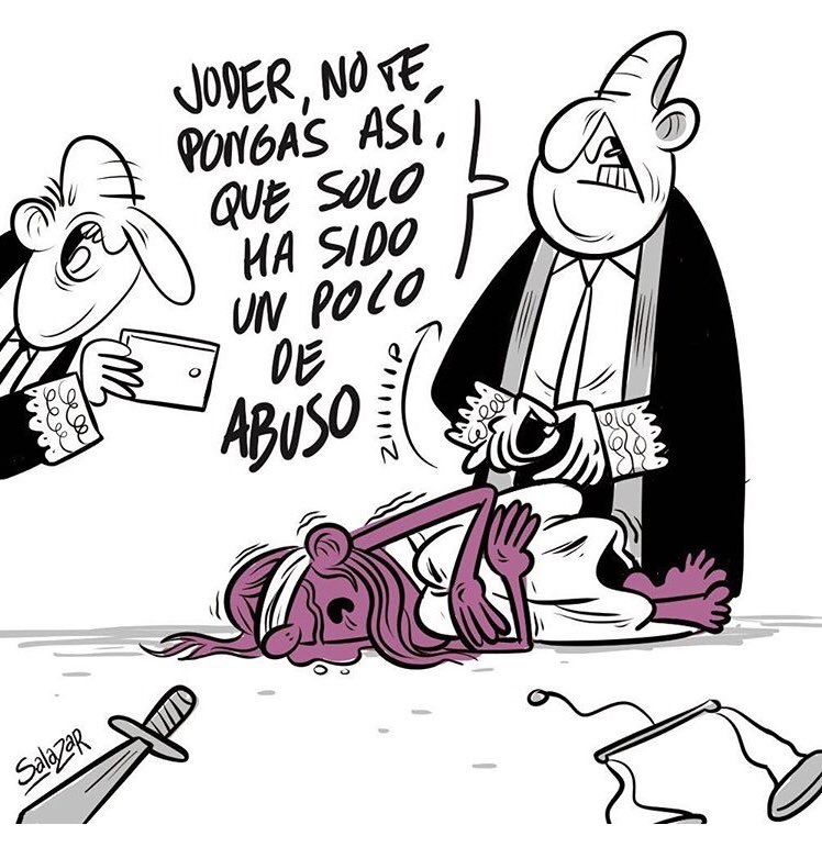 ¡Ya está bien de tener miedo por atrocidades como esta! ⛔️
Hay que mostrar el camino a nuestros hijos para que respeten a la mujer, a su igual, a un SER HUMANO.
Siento ASCO ❌
#NoEsNo #UnSilencioNoEsUnSí #YoTeCreo ✊🏼